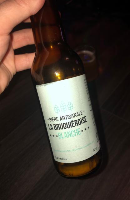 La Bruguièroise Blanche 5.8%, Brasserie Le Gué Des Moines, France
