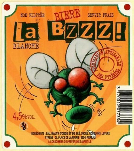 La Bzzz ! 4.5%, Brasserie L'Aoucataise, France