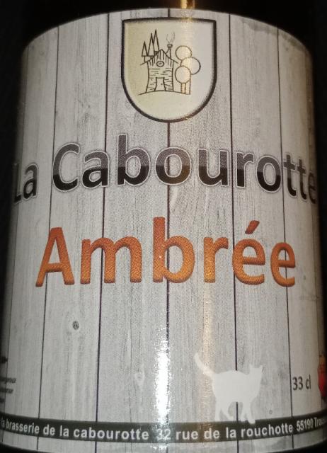 la caborotte ambrée 5.2%, Brasserie La Cabourotte, France