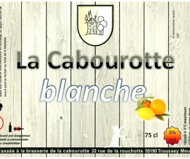 La Cabourotte Blanche 5.0%, Brasserie La Cabourotte, France