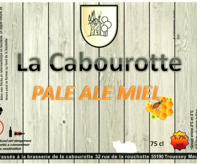 La Cabourotte Pale Ale Miel, Brasserie La Cabourotte