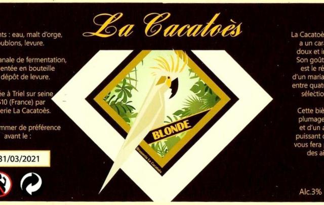 Dark Blonde Maltée, Brasserie La Cacatoès [Closed]