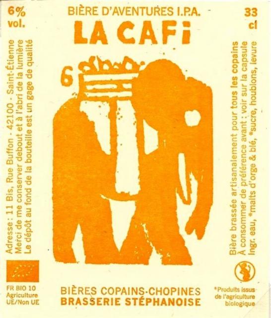 La Cafi 6.0%, La Brasserie Stéphanoise, France