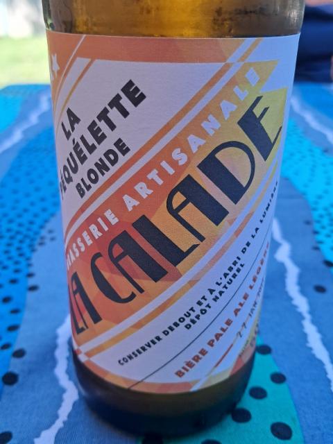La Péquélette blonde 3.0%, Brasserie La Calade, France