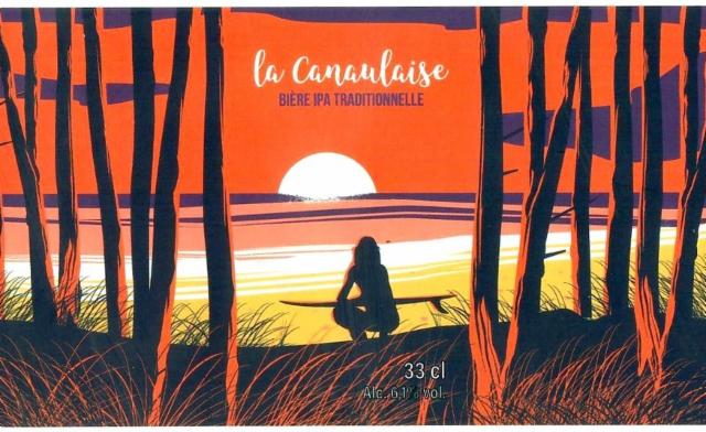 La Canaulaise IPA 6.1%, Les Brasseurs De L'Océan (La Canaulaise), France