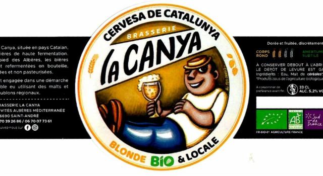La Canya Blonde Bio, Brasserie La Canya