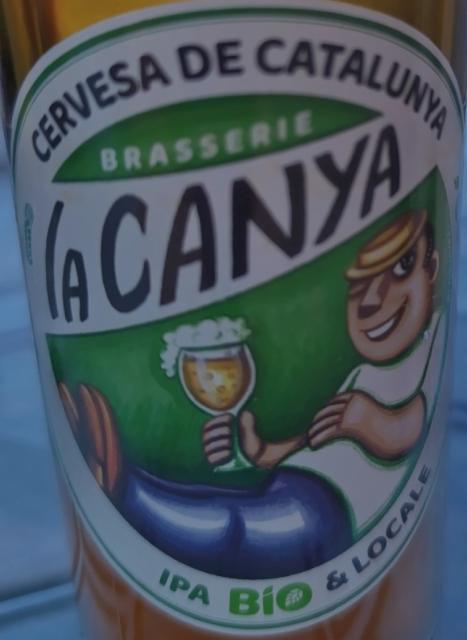la canya ipa bio 6.0%, Brasserie La Canya, France