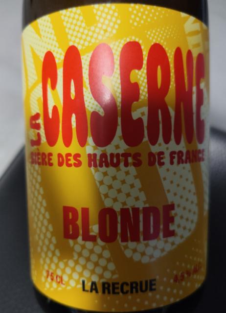 la caserne la recrue 4.5%, Brasserie De Senlis, France