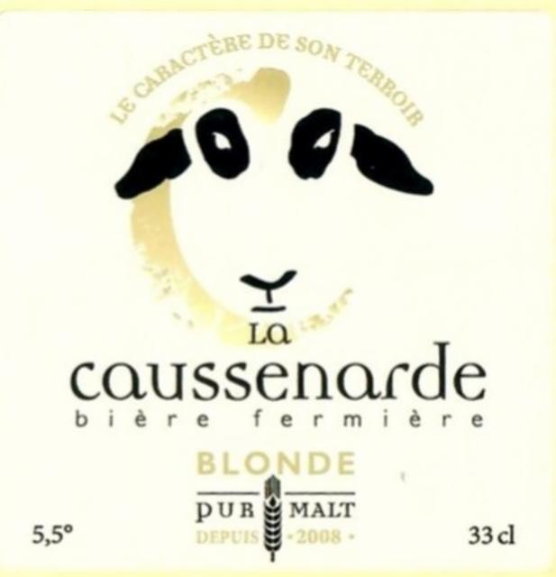 La Caussenarde Blonde 5.5%, Ferme Brasserie La Caussenarde, France