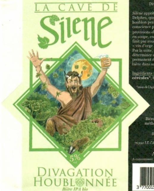 La Cave De Silène - Divagation Houblonnée, Brasserie Sainte Beuve (Sainte-Beuve)