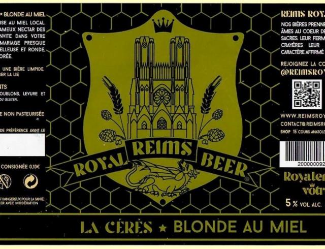 La Cérès 5.0%, Reims Royal Beer [Closed], France