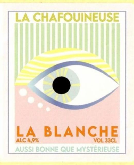 La Chafouineuse Blanche 4.9%, La Brasserie Des Jérôme - J & J (La Chafouineuse), France