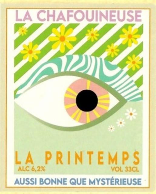 La Chafouineuse Printemps 6.2%, La Brasserie Des Jérôme - J & J (La Chafouineuse), France