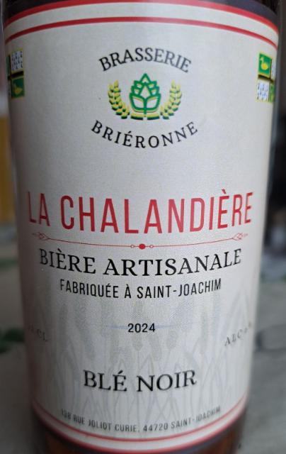 la chalandiere blé noir 6.0%, Brasserie Briéronne, France