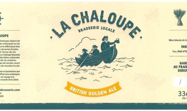 La Chaloupe British Golden Ale 5.0%, La Chaloupe, France