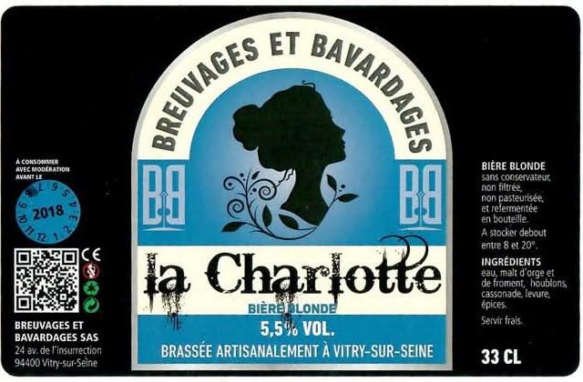 La Charlotte, Breuvages Et Bavardages
