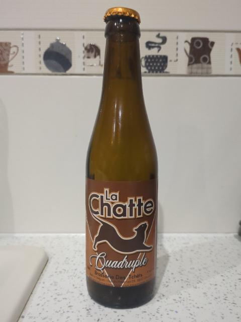 la chatte quadruple 9.0%, Brasserie des Tchèts, Belgium