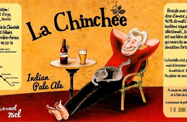La Chinchée IPA 6.4%, La Chinchée [Closed], France