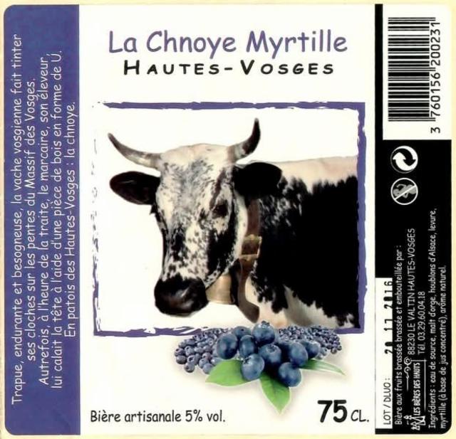 La Chnoye Myrtille, Brasserie Marie-Thérèse