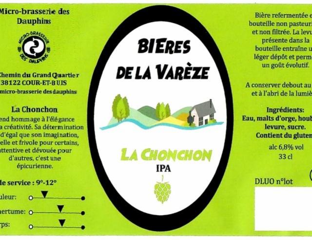 La Chonchon 6.8%, Microbrasserie Des Dauphins, France