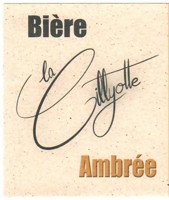 La Cillyotte Ambrée, Brasserie La Cillyotte