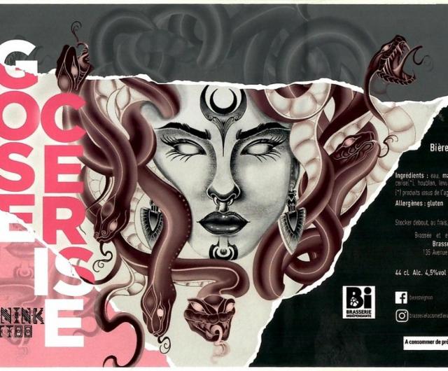 La Comédienne Gose Cerise 4.5%, Brasserie La Comédienne, France