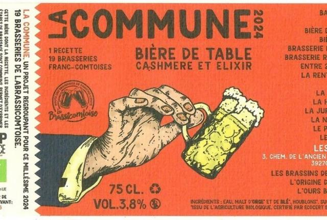 La Commune 2024 3.8%, Brasserie Les 3 Épis, France