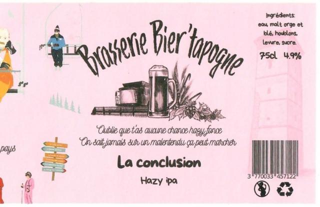 La Conclusion, Brasserie Bier'tapogne