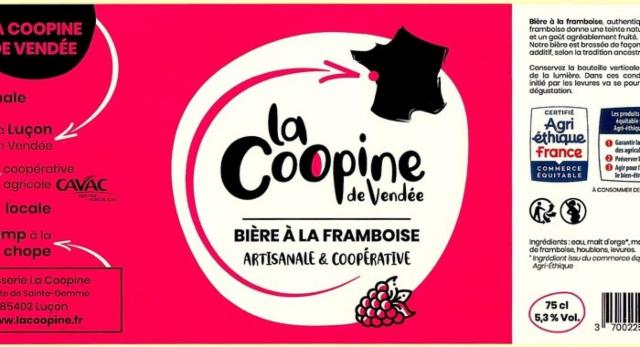 La Coopine À La Framboise, Brasserie La Coopine