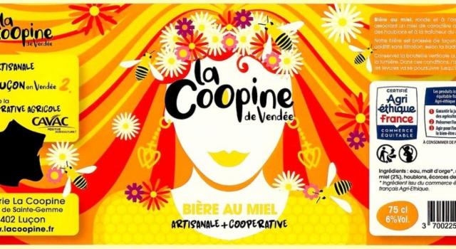 La Coopine Au Miel 6.0%, Brasserie La Coopine, France