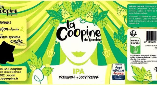 La Coopine IPA, Brasserie La Coopine