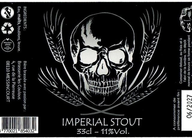 La Coulou Imperial Stout 11.0%, Brasserie Les Coulous, France