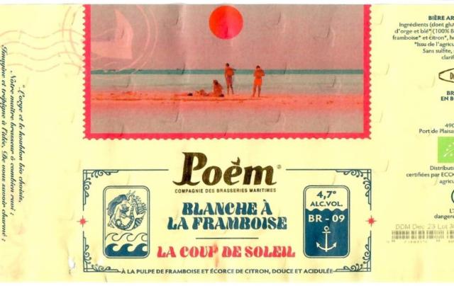 La Coup De Soleil 4.7%, Brasserie Poèm, France