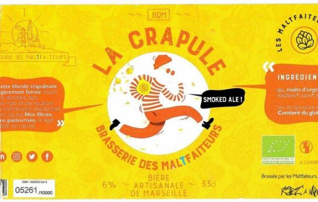 La Crapule 6.0%, Brasserie Des Maltfaiteurs, France