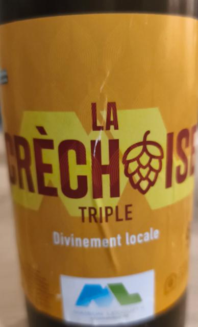 La Crèchoise Triple 8.0%, Brasserie Bellenaert, France