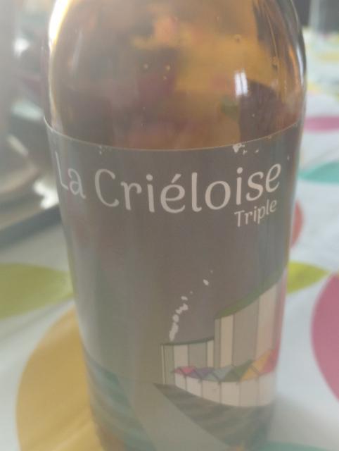 La Crieloise Triple 8.0%, Brasserie Du Zink, France