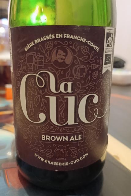 La Cuc Brown Ale 6.0%, Brasserie La Cuc, France
