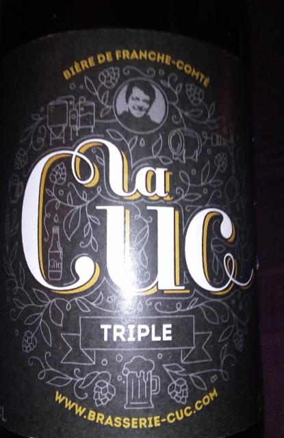 la cuc triple 6.9%, Brasserie La Cuc, France