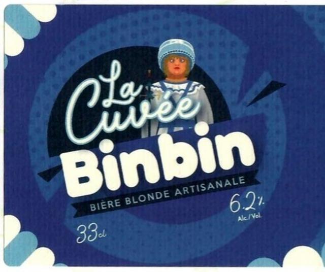 La Cuvée Binbin 6.2%, Brasserie Des 3 Clochers [Closed], France