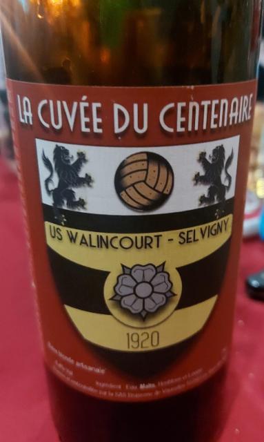 La Cuvée Du Centenaire 6.4%, Brasserie De Vaucelles, France
