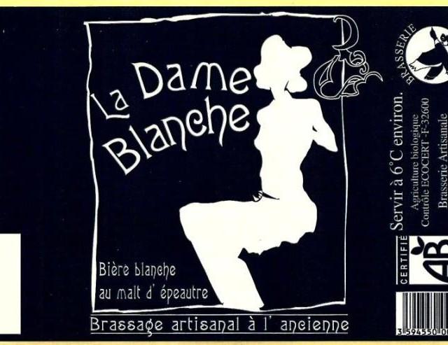 La Dame Blanche 4.0%, Brasserie Du Canardou [Closed], France