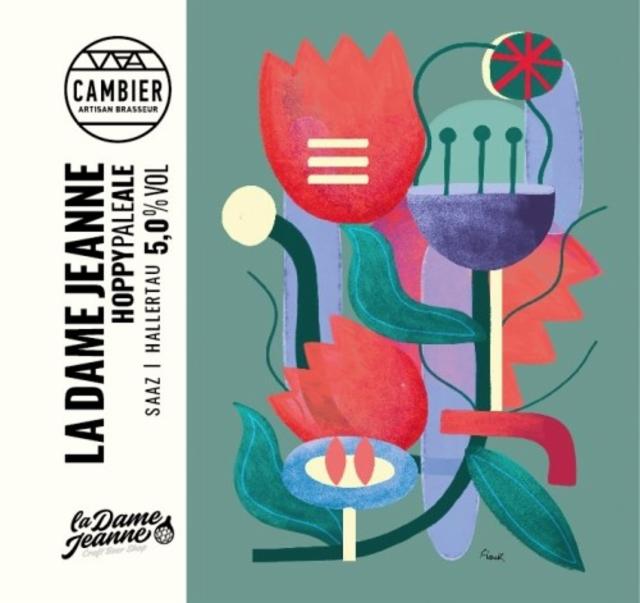La Dame Jeanne 5.0%, Brasserie Cambier, France