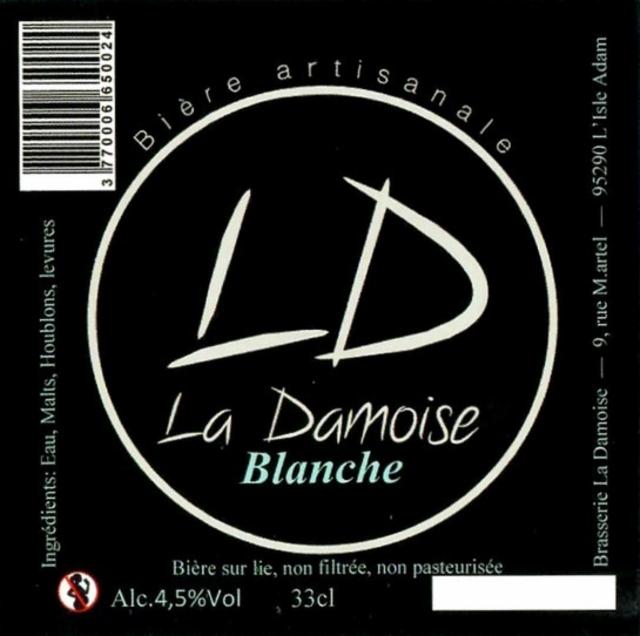 La Damoise Blanche 4.5%, La Damoise [Closed], France