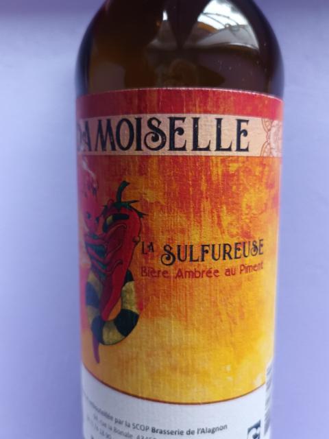la damoiselle sulfureuse 5.5%, Brasserie De L'Alagnon, France