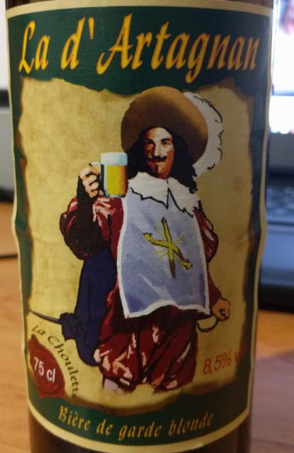 La D'Artagnan 8.5%, Brasserie La Choulette, France