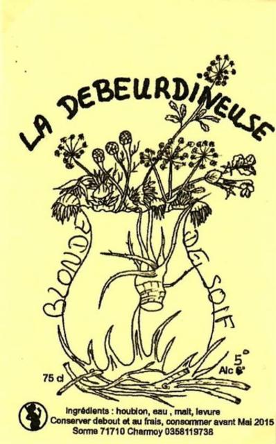 La Débeurdineuse Blonde 6.0%, Brasserie La Débeurdineuse [Closed], France