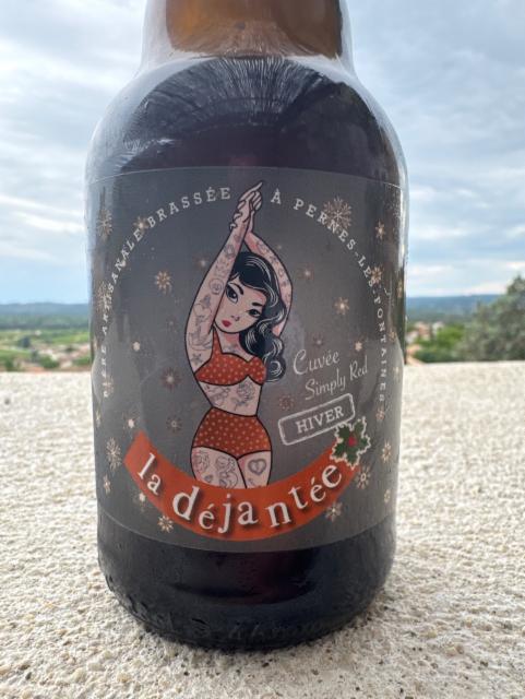 La déjantée Cuvée Simply Red Hiver 8.5%, Brasserie La Déjantée, France