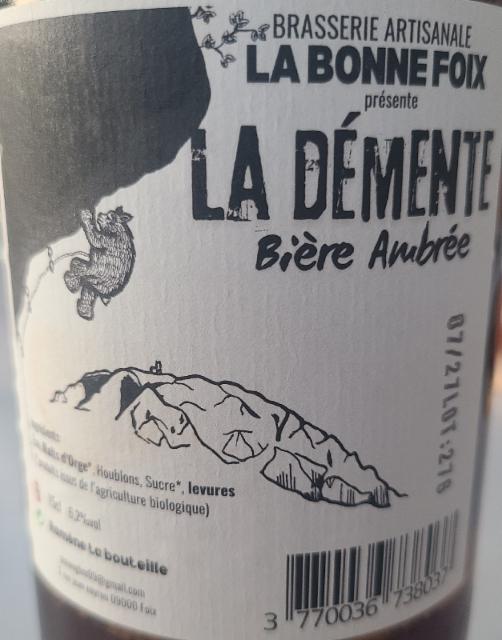 la démente 6.2%, La Bonne Foix, France