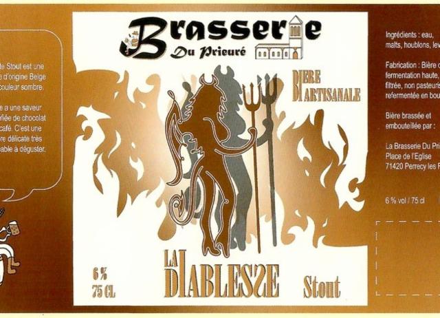 La Diablesse Stout, Brasserie Du Prieuré