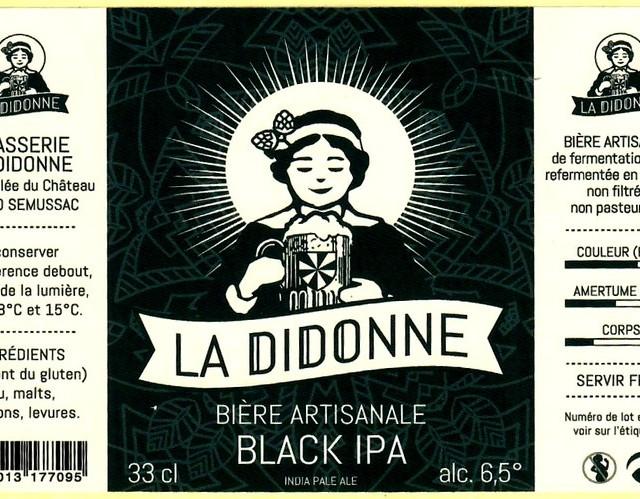 La Didonne Black IPA 6.5%, Brasserie La Didonne [Closed], France